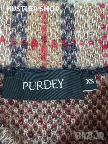 Дамски пуловер от мохер PURDEY. Размер XS, снимка 4 - Блузи с дълъг ръкав и пуловери - 53214896