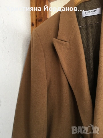 Вълнено палто, тип сако 42(Л/ХЛ), снимка 7 - Палта, манта - 53115436