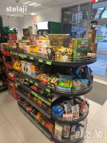 Стелажи за магазин/Търговско оборудване/Рафтове/Кошници/Колички/Каси, снимка 5 - Стелажи и щандове - 50265112
