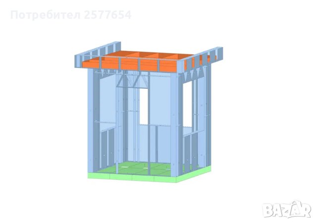 Бунгало,Контейнер,Павилион,Павилиони,Магазин - 5м2