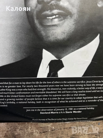 Грамофонна плоча - Stevie Wonder - Hotter Than July, снимка 2 - Грамофонни плочи - 52462743