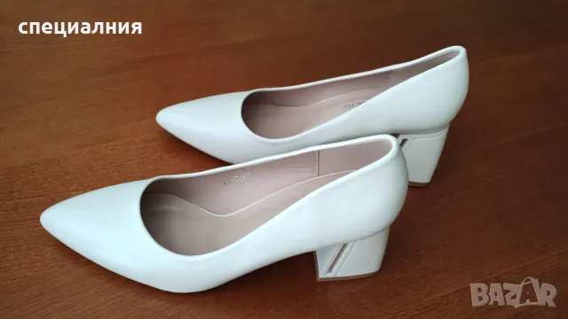 дамски обувки бежови, чисто нови, снимка 2 - Дамски обувки на ток - 49982926