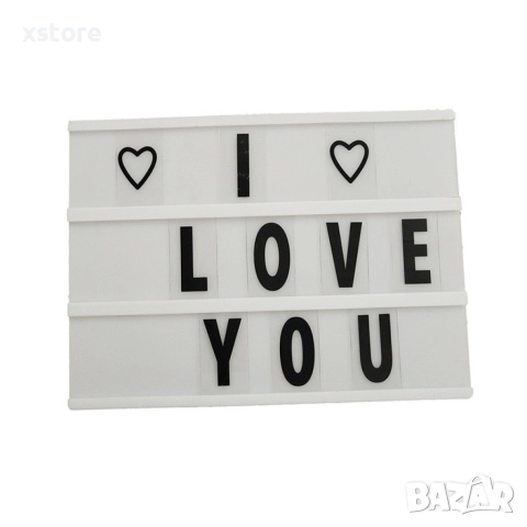 LED картина с надписи, подходяща декорация за дома, снимка 5 - Картини - 52793084