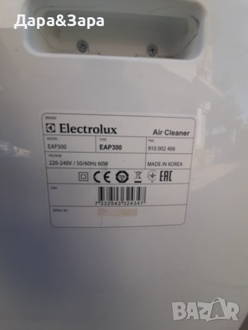 Пречиствател за въздух - Electrolux., снимка 6 - Овлажнители и пречистватели за въздух - 38487951