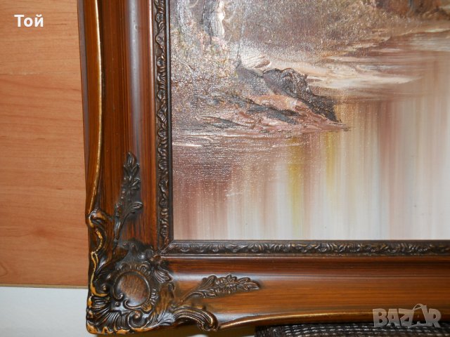 Продавам оригинална  картина от 1962г, снимка 3 - Антикварни и старинни предмети - 23045470