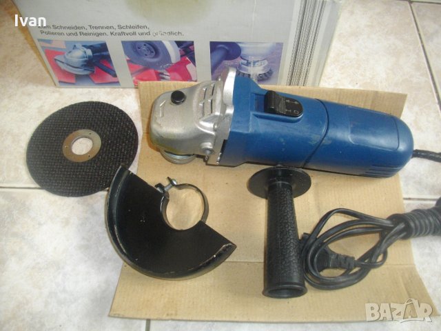 ф115мм-Немски Ъглошлайф-Малък-Отличен, снимка 9 - Други инструменти - 33240020