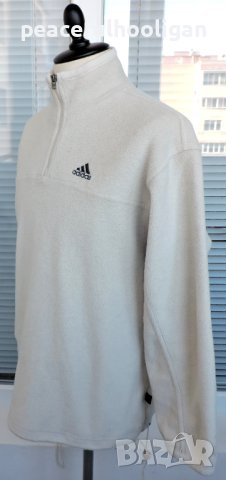 Adidas Vintage - мъжко поларено  яке размер L, снимка 8 - Якета - 44017555