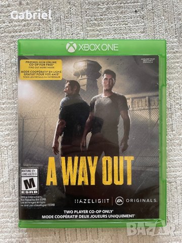 A Way Out Xbox One, снимка 1 - Игри за Xbox - 43800788