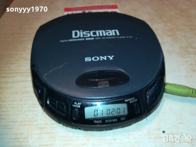 sony d-151 discman 1904211958, снимка 5 - MP3 и MP4 плеъри - 32610304