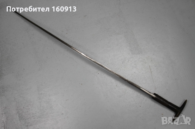 Оригинален Зейбешки Османски ятаган с богато острие., снимка 6 - Антикварни и старинни предмети - 52048321