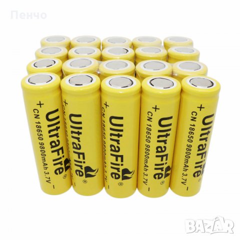 1 бр. 3.7V 18650 9800 mAh литиево-йонна акумулаторна батерия за LED фенерче челник лазер електронни , снимка 13 - Батерии, зарядни - 28974090