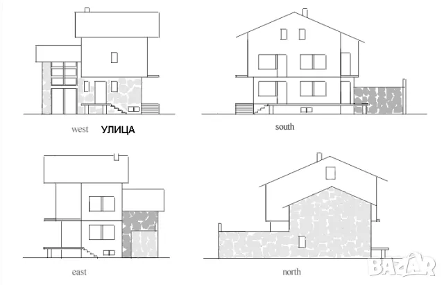 Триетажна къща 325м2, двор 475м2 от собственика, снимка 5 - Къщи - 50431639