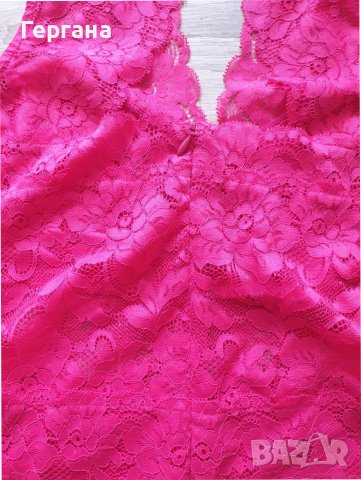 Гес-дантелена рокля циклама , снимка 3 - Рокли - 36986142