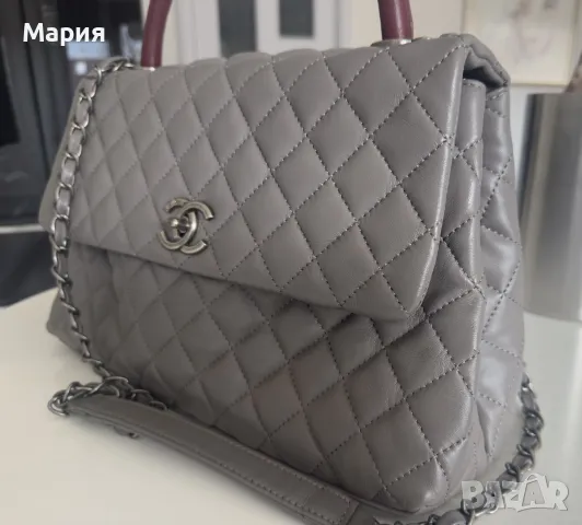 Дизайнерска чанта Шанел от естествена кожа нова, снимка 4 - Чанти - 49726693