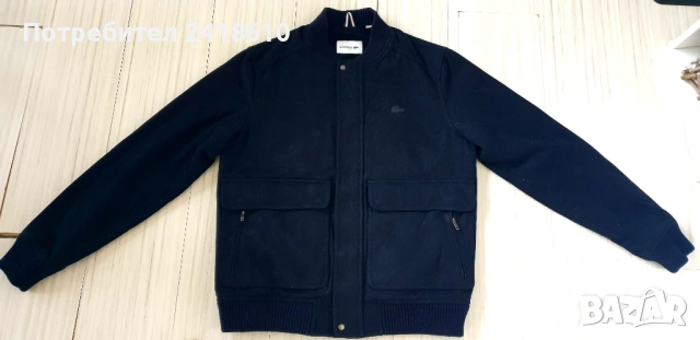 Lacoste / Wool Bomber Mens Size 50 / L  ОРИГИНАЛ!  Мъжко Вълнено бомбер Яке