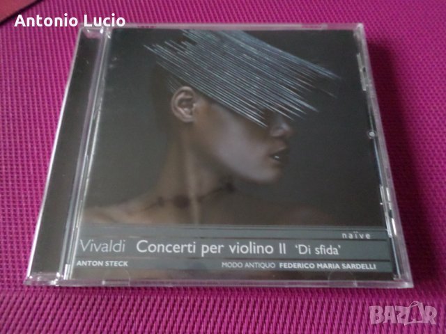 Vivaldi Concerti per violino *di sfida* - Naive, снимка 1 - CD дискове - 35288012