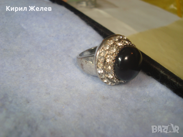 СКЪПОЦЕНЕН АРТ НУВО ПОСРЕБРЕН ЕФЕКТЕН ФЕШЪН ПРЪСТЕН 21132, снимка 12 - Пръстени - 36393624