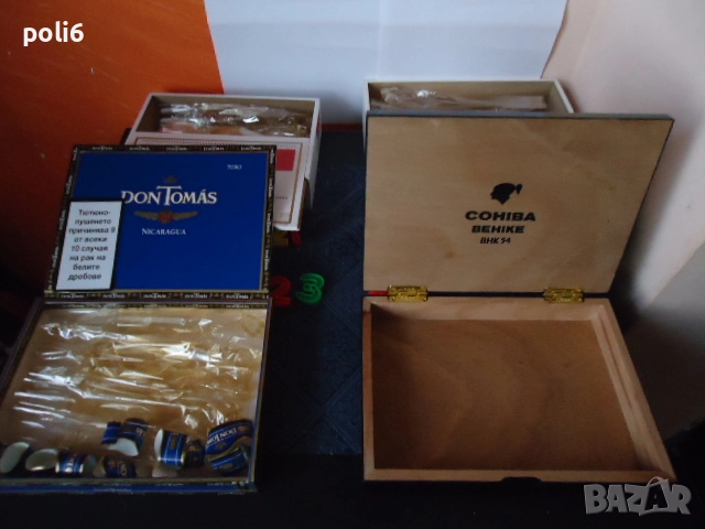 27 кутии, кутия от/за пури,пурети,цигари,хумидор , COHIBA, снимка 12 - Други ценни предмети - 20571177