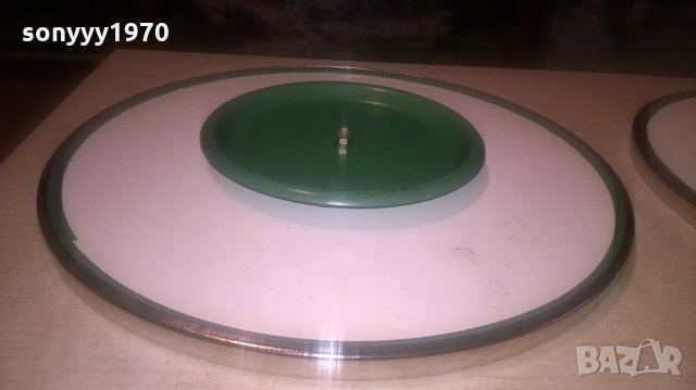 Въртящти се метално-стъклени стойки за колекция или торта 30 см, снимка 16 - Колекции - 27474533