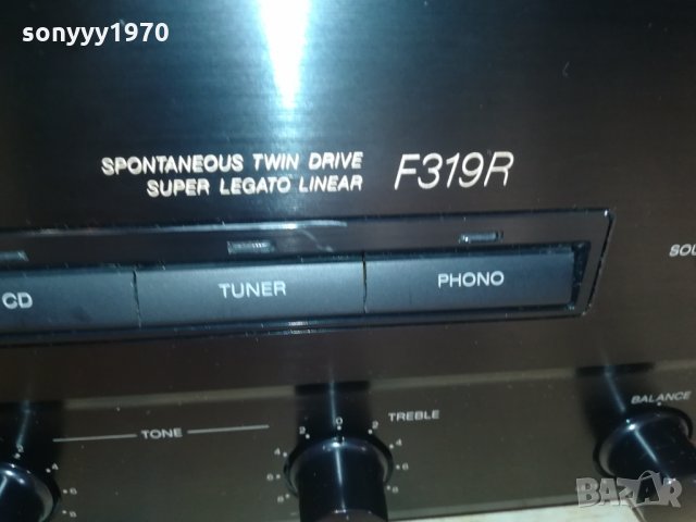 SONY TA-F319R MADE IN JAPAN 2510211528, снимка 7 - Ресийвъри, усилватели, смесителни пултове - 34578166