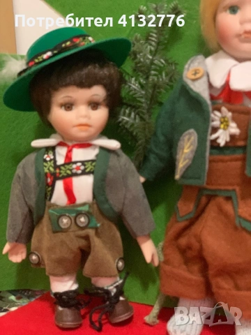 Кукли Лот порцеланови ретро, снимка 4 - Кукли - 53519685