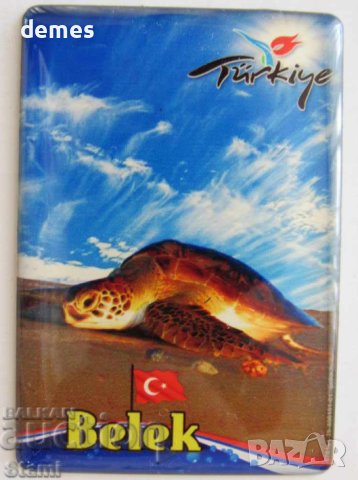 	Автентичен 3D магнит от Турция, Белек, снимка 2 - Колекции - 43454136