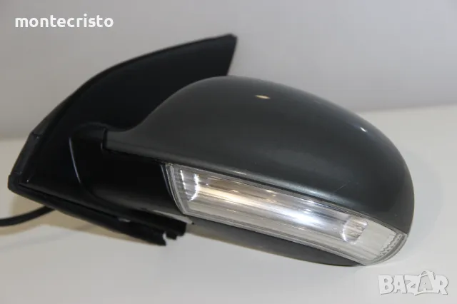 Ляво огледало VW Golf 5 хечбек (2004-2008г.) прибиране прибиращо 12 пина амбиентна светлина Golf V, снимка 6 - Части - 48475867