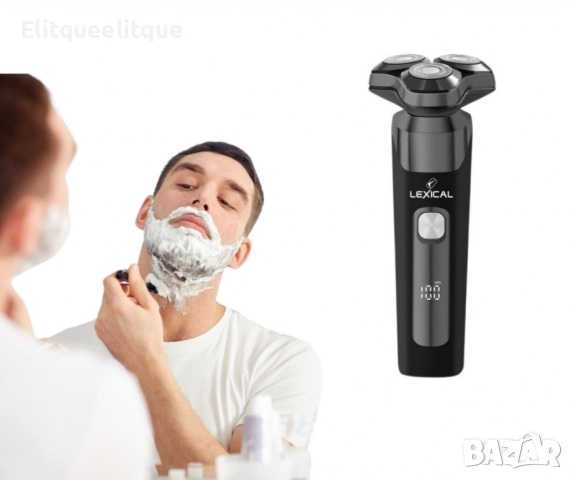 Електрическа самобръсначка, Lexical, снимка 4 - Тримери - 52208034