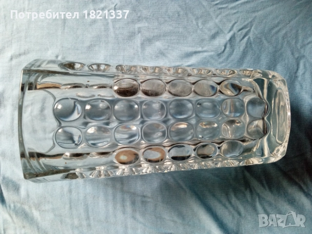 Ваза от оловен кристал , снимка 2 - Вази - 52900468