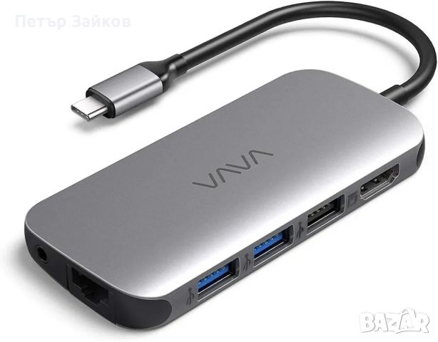 VAVA 9-в-1 USB C адаптер за хъб с Pd Power Delivery, снимка 6 - Друга електроника - 43215808