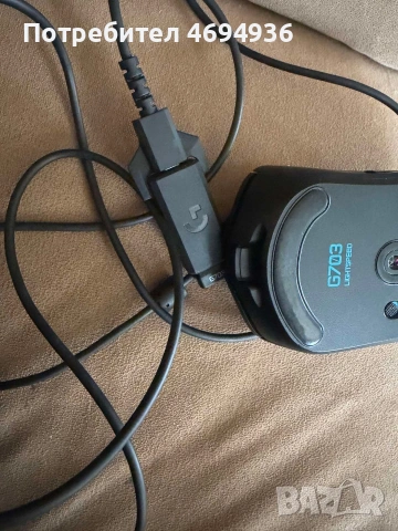 Logitech G703 Lightspeed Hero, снимка 6 - Клавиатури и мишки - 53063733