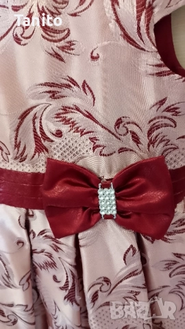 Елегантна детска рокля , снимка 5 - Детски рокли и поли - 51614491