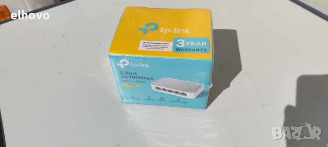 Суич, комутатор TP-Link TL-SF1005D, снимка 3 - Суичове - 49554337