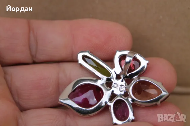 Дамски висулки за колие ''Swarovski'', снимка 4 - Колиета, медальони, синджири - 49753919