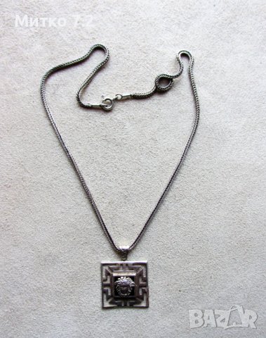 Сребърен медальон - 24, снимка 2 - Колиета, медальони, синджири - 39282476