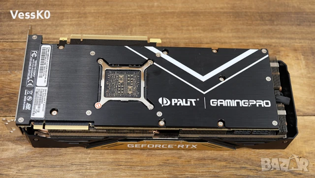 Palit GeForce RTX 2080 Ti GamingPro OC 11GB GDDR6 352-Bit, снимка 4 - Видеокарти - 50767583