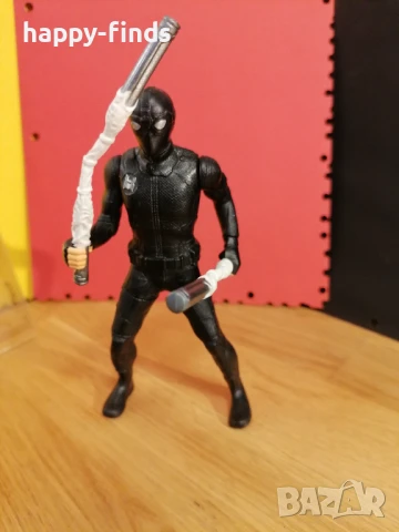 Hasbro Spider Man Екшън фигура 15см Спайдърмен Web Strike с функции E3547, снимка 1