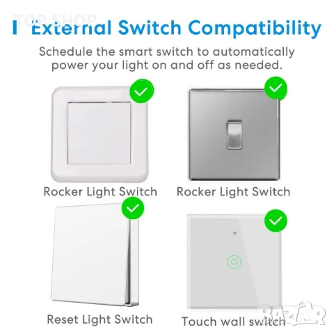 Smart WiFi Switch Module S09- 1 или S03- 10А, снимка 6 - Друга електроника - 48668276