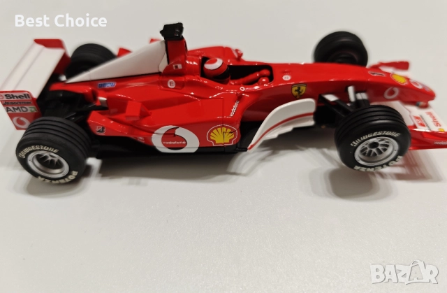 Колекционерска лимитирана серия модел на Ferrari F2002 V10 No. 1 от Carrera, снимка 4 - Колекции - 52517479