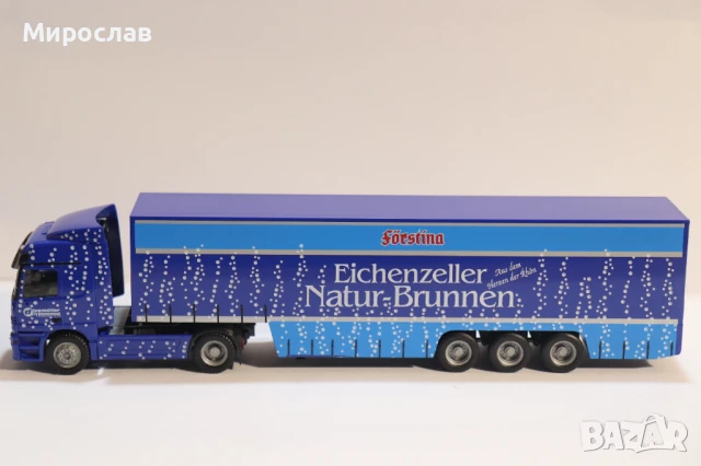 HERPA H0 1/87 MERCEDES ACTROS ВЛЕКАЧ КАМИОН МОДЕЛ ТИР