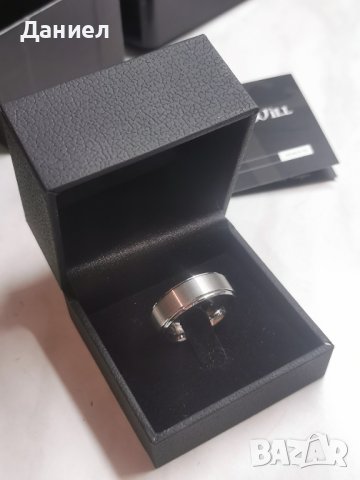 Нов Мъжки пръстен 8 мм волфрам King Will, снимка 4 - Пръстени - 44130737