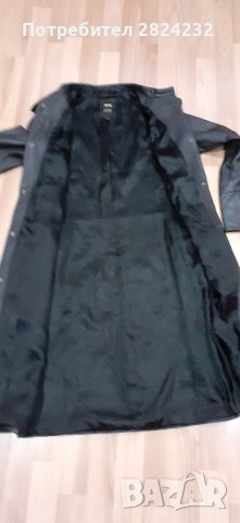 Естествена кожа манто на MANGO , снимка 3 - Палта, манта - 39950013