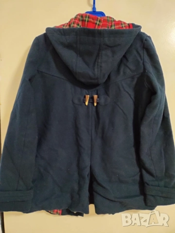 Тъмносиньо палтенце Tom Taylor Denim с качулка, снимка 2 - Палта, манта - 52054941