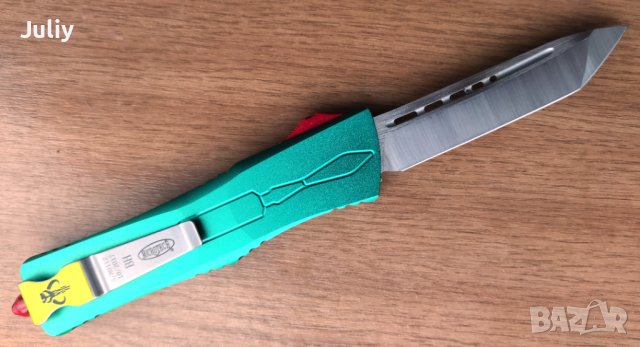  Microtech combat troodon tanto bounty hunter, снимка 18 - Ножове - 39285275