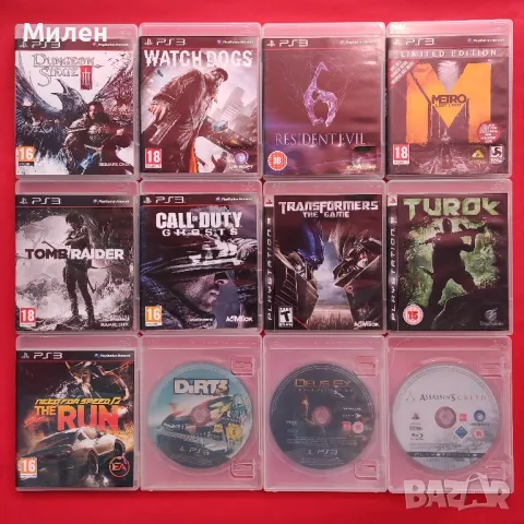 Игри за PS3 ПС3 Playstation 3 (Resident Evil, Metro, Nfs, Tomb Raider и др), снимка 1 - Игри за PlayStation - 49445737