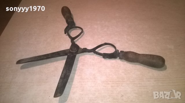 АНТИКА-РЕТРО НОЖИЦА-40Х27СМ, снимка 4 - Колекции - 27353683