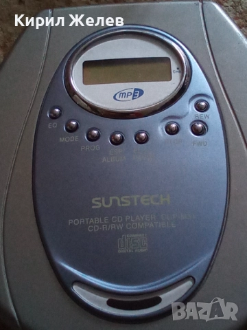Дискмен SUNSTEK винтидж рядък за КОЛЕКЦИЯ ДЕКОРАЦИЯ 50501, снимка 9 - Антикварни и старинни предмети - 52034905