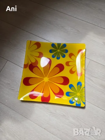 Страшно свежа чиния с флорален десен, снимка 2 - Чинии - 49933845