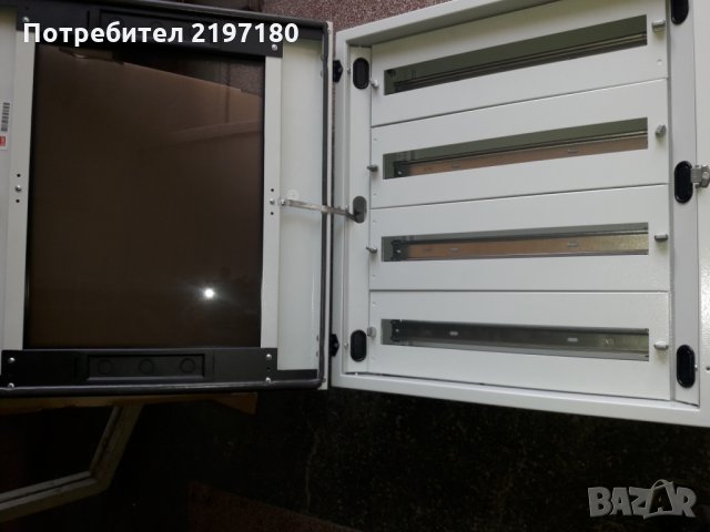Метално ел.табло ЕАЕ 1000/650/200мм със стъклена прозрачна  врата, снимка 4 - Други машини и части - 27852576