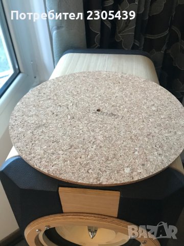 Коркова подложка за грамофон (platter mat), снимка 3 - Грамофони - 35143416